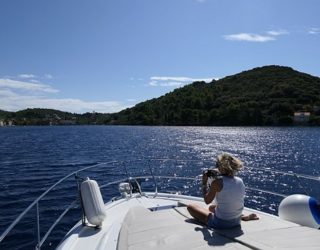 fietsen met kinderen in Mljet