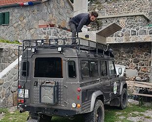 Met de jeep door het Velebit gebergte