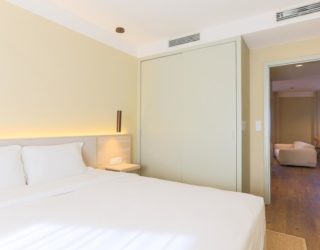 Slaapkamer van het hotel