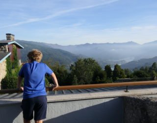 terras met mooi uitzicht