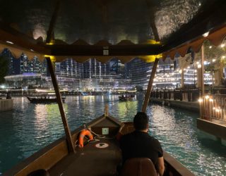 Met de boot naar de fonteinen