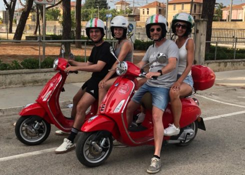 Vespa tour Amalfikust met kinderen