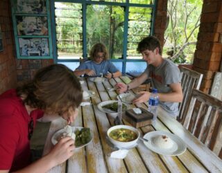 Balinese gerechten kinderen