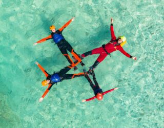 Avontuurlijke bodyrafting