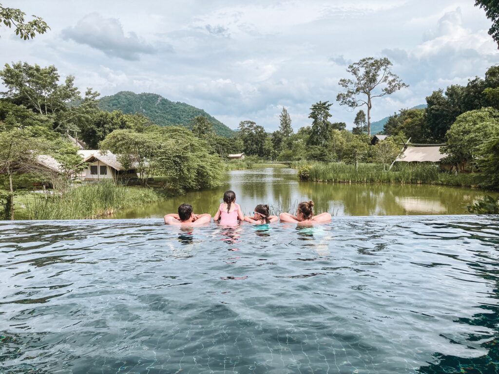 Slapen in de jungle van Khao Yai