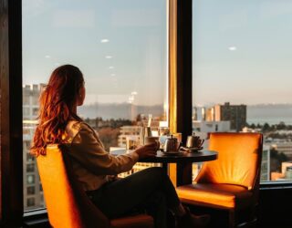 Ontbijt with a view in Victoria