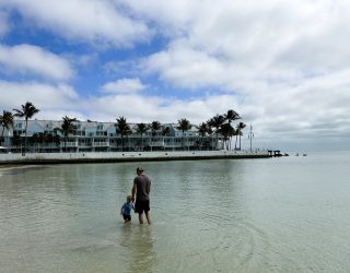 Genieten bij het hotel