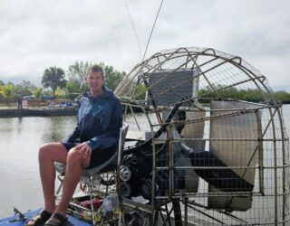 Propellerboot in Everglades