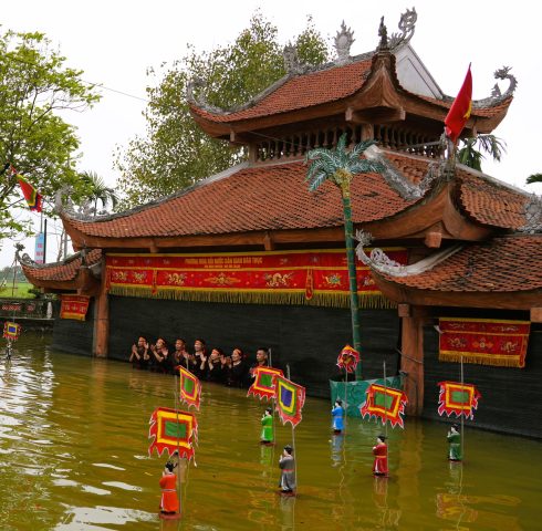 Maak je eigen waterpoppentheater in Hanoi