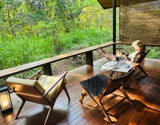 Terras in jungle resort Habarana