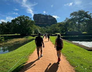 Wandelen naar de Leeuwenrots