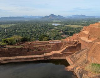 Prachtig uitzicht vanop de leeuwenrots