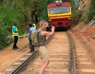 Trein op 9 Arches Bridge