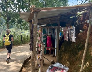Winkeltje onderweg naar Little Adam’s Peak